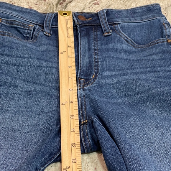 Madewell Womens Curvy Roadtripper Medium Wash Skinny Jeans - Picture 11 of 12